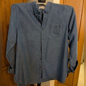 WEATHERPROOF "Indigo" Vintage Denim Type Shirt, Wmn Sz XL, EUC!!!